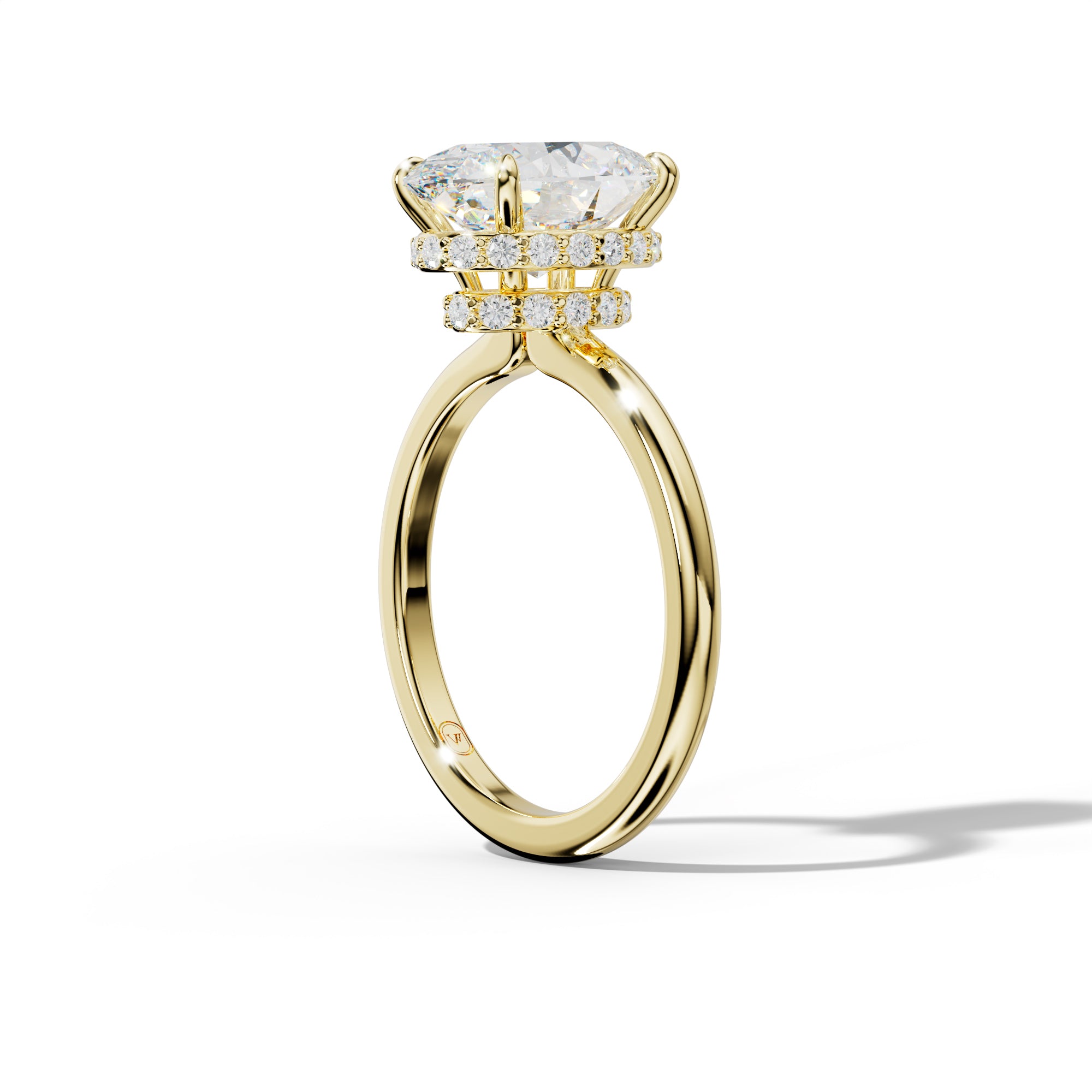 Sophia Oval Diamond Engagement Ring